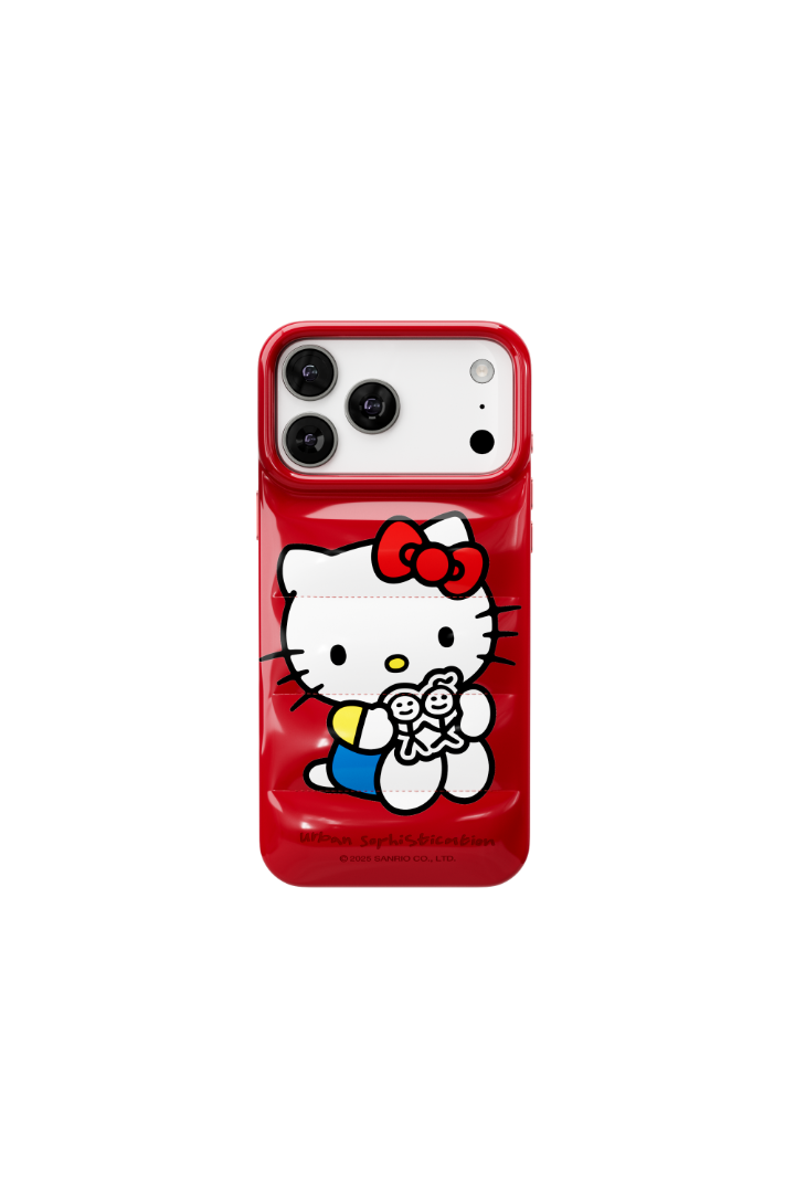 Urban Sophistication sanrio iPhone16 キティ The Puffer Case - Hello Kitty® – PEACH.MYK