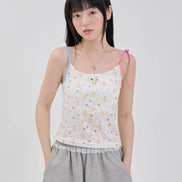 (現貨) 花小兔細肩背心 usahana sleeveless (size s)
