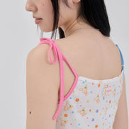 (現貨) 花小兔細肩背心 usahana sleeveless (size s)