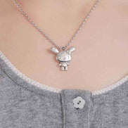 (現貨) 花小兔項鍊 usahana necklace