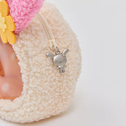 (現貨) 毛絨絨花小兔娃包 usahana doll pouch