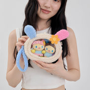 (現貨) 芭蕾花小兔娃娃吊飾 usahana ballet keychain