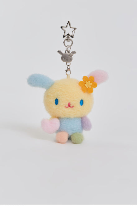 (現貨) 愛心花小兔娃娃吊飾 usahana heart keychain
