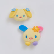 (現貨) 花小兔髮夾組 usahana clip set