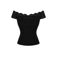 ROT LINE TOP (BLACK)