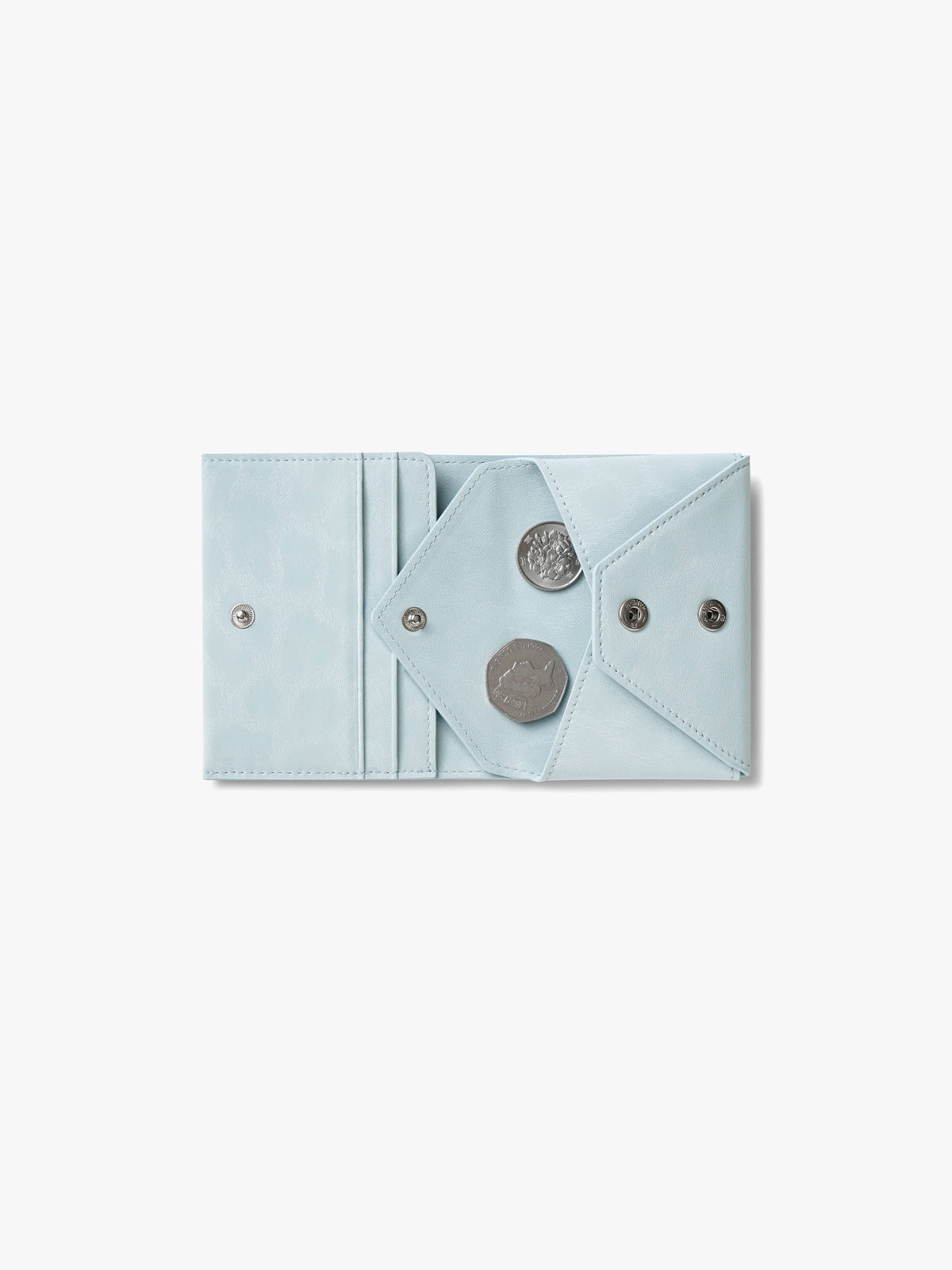 SOTY FOLD COIN WALLET (LEOPARD MINT)