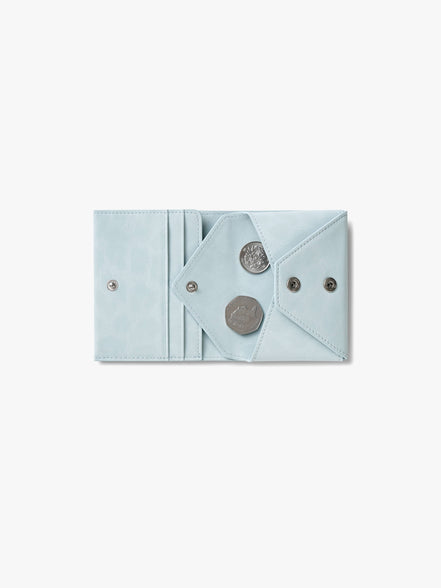 SOTY FOLD COIN WALLET (LEOPARD MINT)