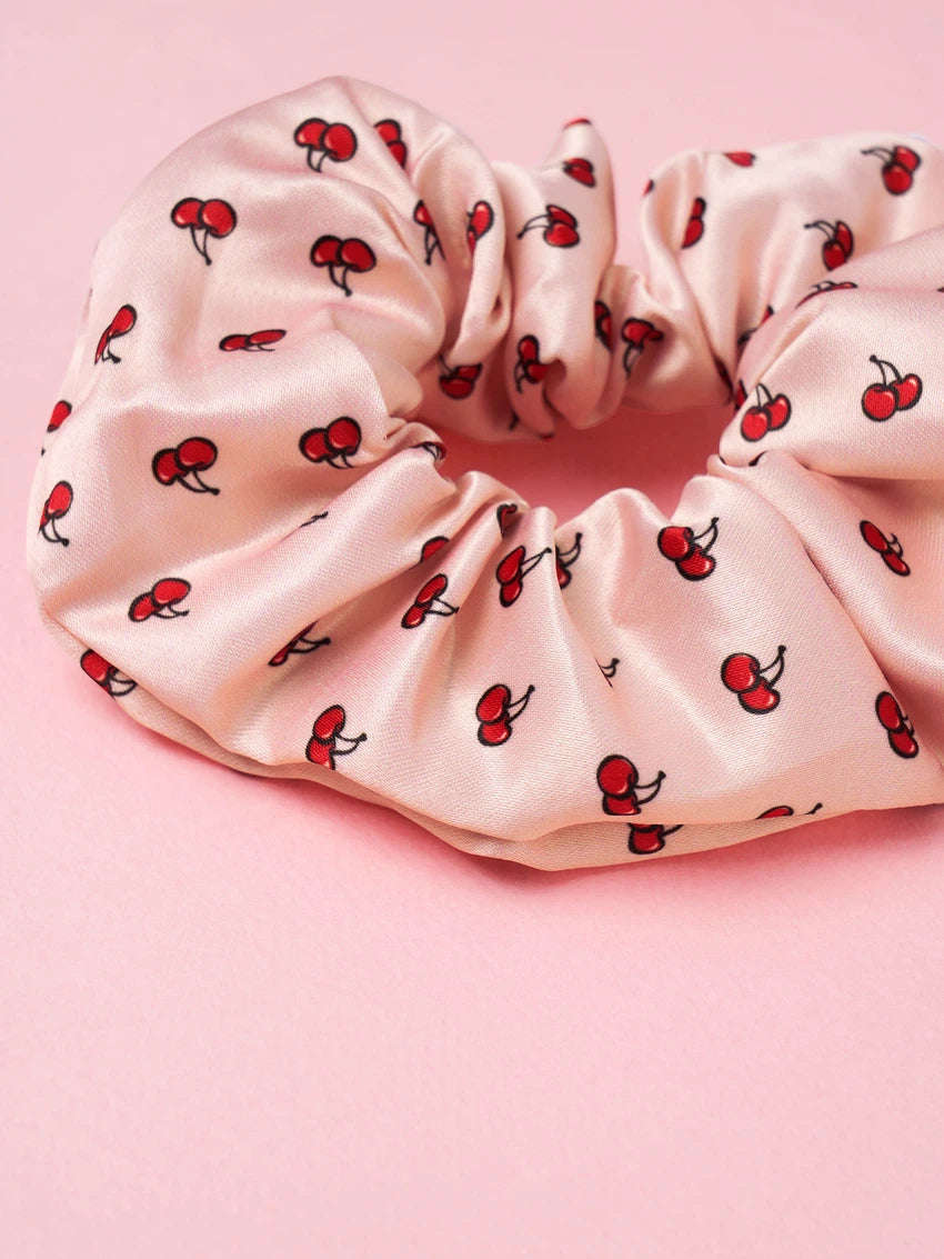 dasio X kirsh scrunchie (pink)