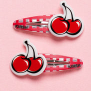 dasio X kirsh cherry hairpin (check)