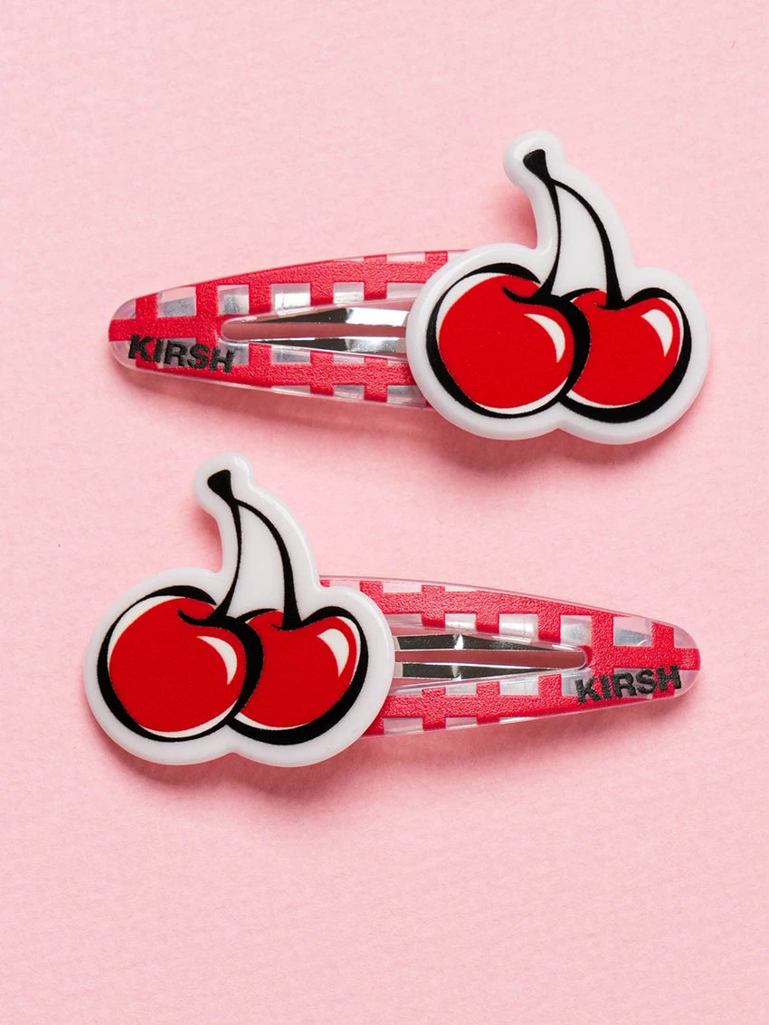 dasio X kirsh cherry hairpin (check)