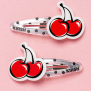 dasio X kirsh cherry dot hairpin