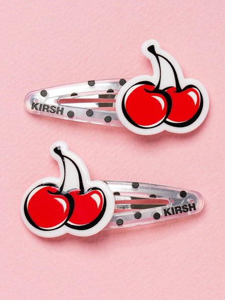dasio X kirsh cherry dot hairpin