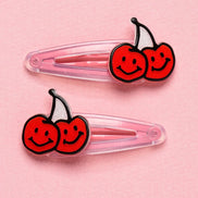 dasio X kirsh smile cherry hairpin (red)