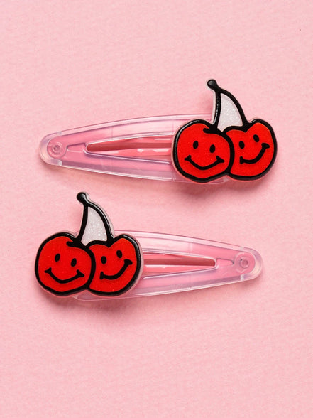 dasio X kirsh smile cherry hairpin (red)