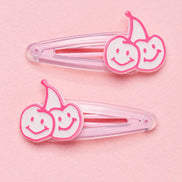 dasio X kirsh smile cherry hairpin (pink)