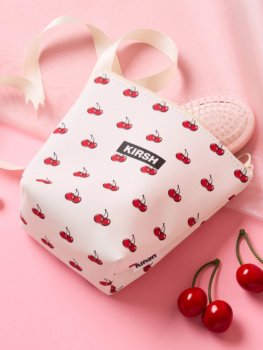 dasio X kirsh cherry pouch (medium)