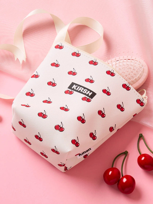 dasio X kirsh cherry pouch (medium)