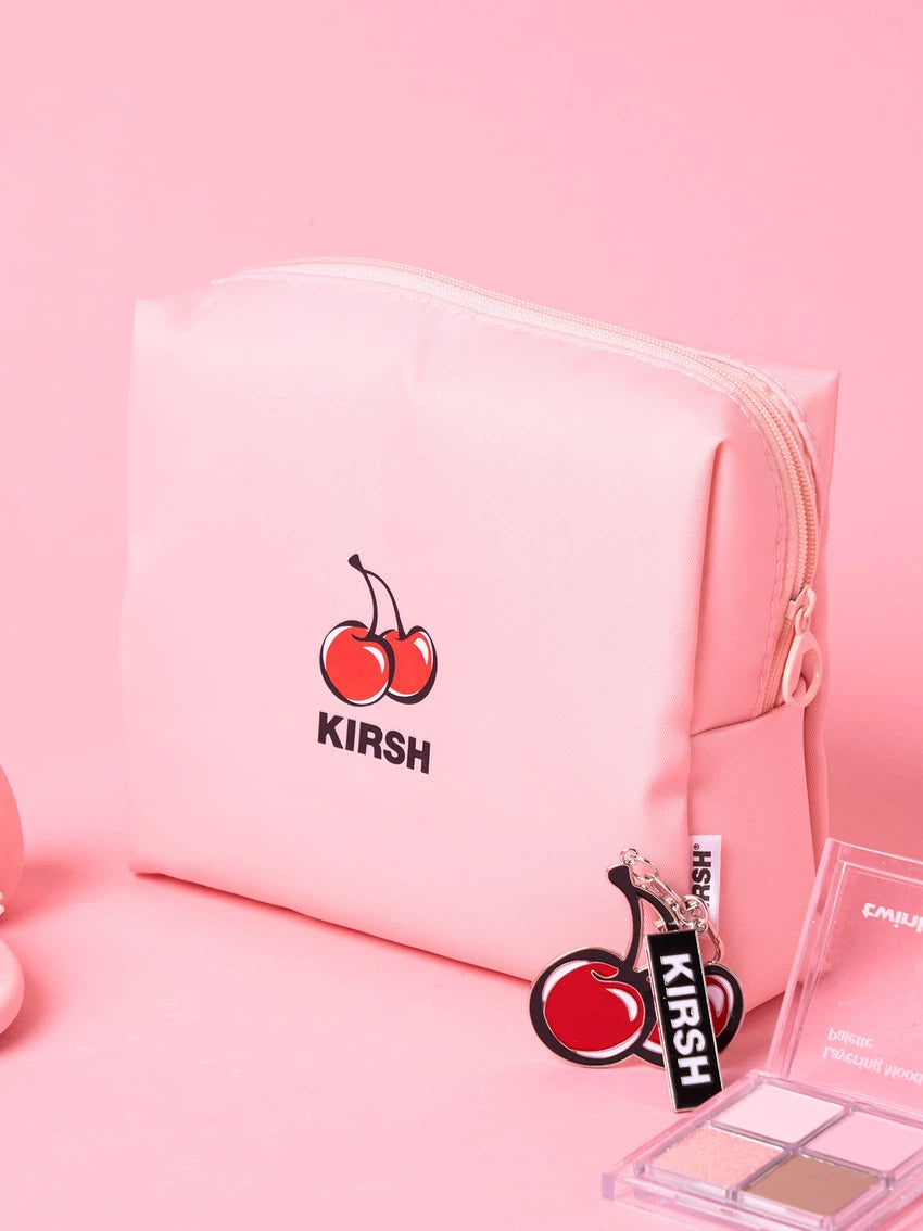 dasio X kirsh makeup pouch (pink)