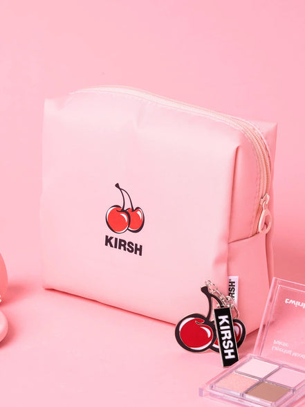 dasio X kirsh makeup pouch (pink)