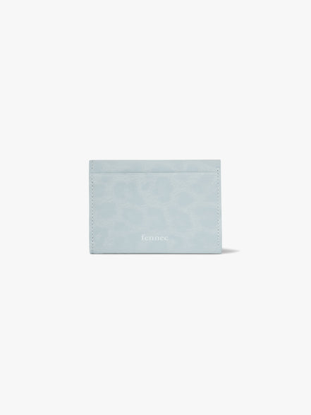 HEARTY FLAP WALLET (LEOPARD MINT)