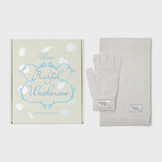 FLUFFY SCARF & GLOVES SET (3 COLORS)