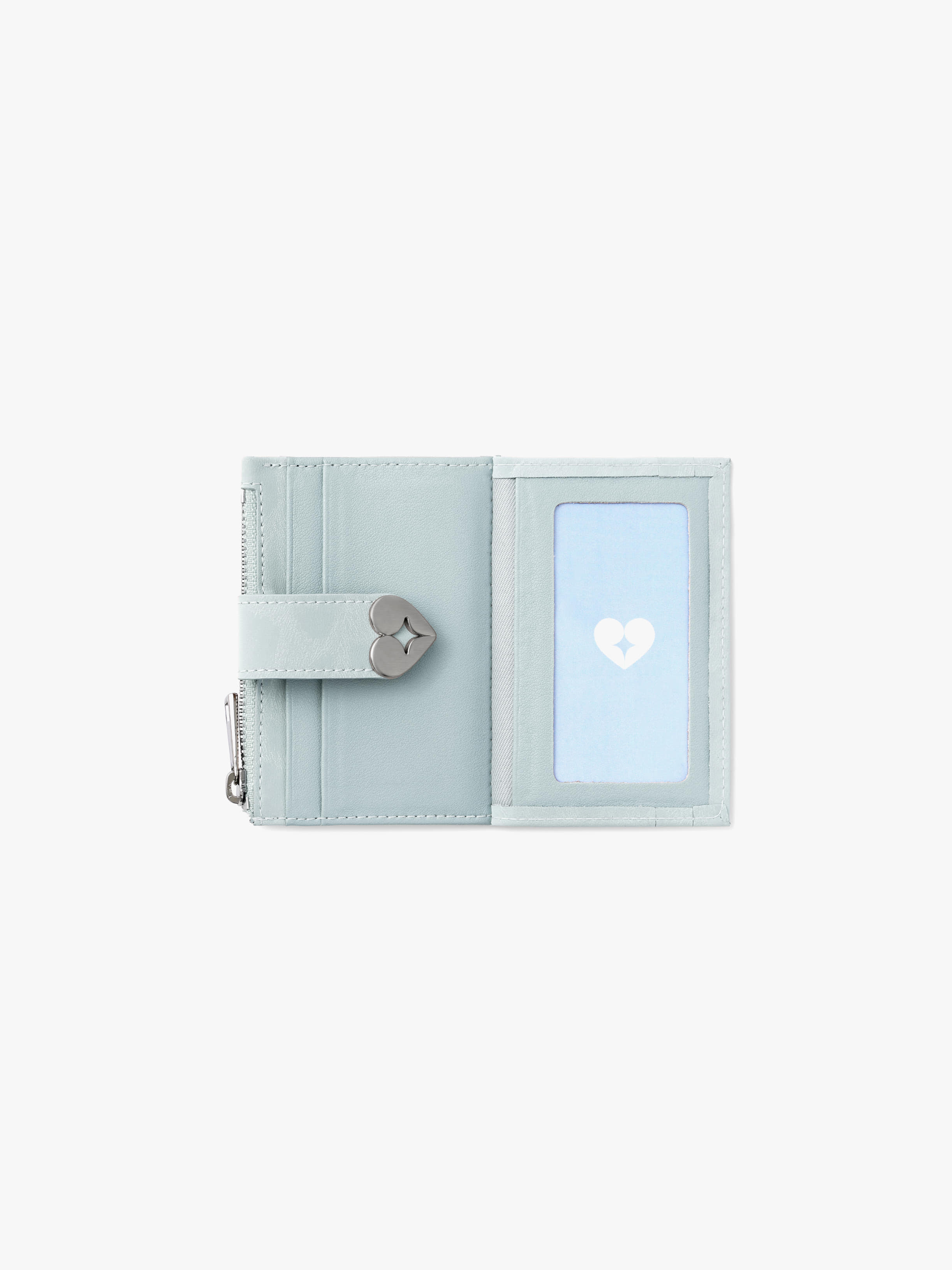 HEARTY BRIDGE POCKET MINI (LEOPARD MINT)