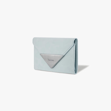 MATT TRIANGLE WALLET (LEOPARD MINT)