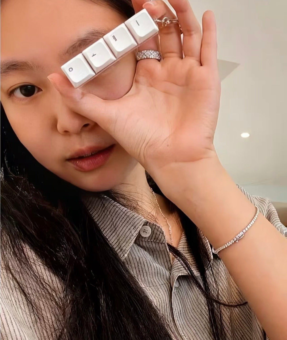 (blackpink同款) lloyd - 3mm tennis bracelet