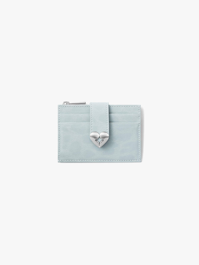 HEARTY BRIDGE POCKET MINI (LEOPARD MINT)