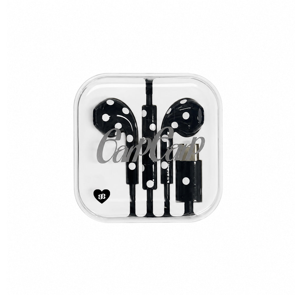 Dot Pot Wired Earphones (Black)