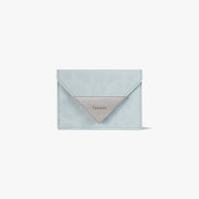 TRIANGLE ACCORDION POCKET (LEOPARD MINT)