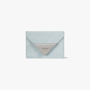 TRIANGLE ACCORDION POCKET (LEOPARD MINT)