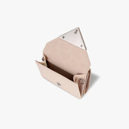 TRIANGLE TRIPLE WALLET (LEOPARD BLOSSOM)