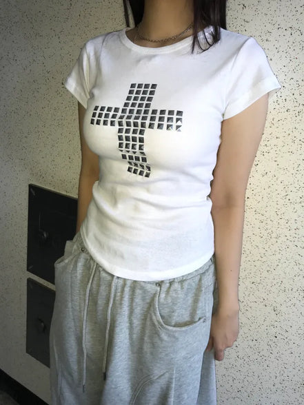 KR BLING CROSS TSHIRT (3 COLORS)