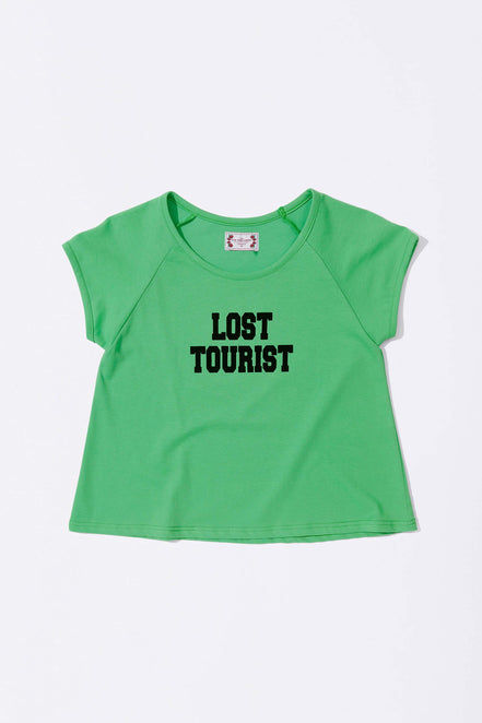 Lost Tourist Tee (Neon Green)