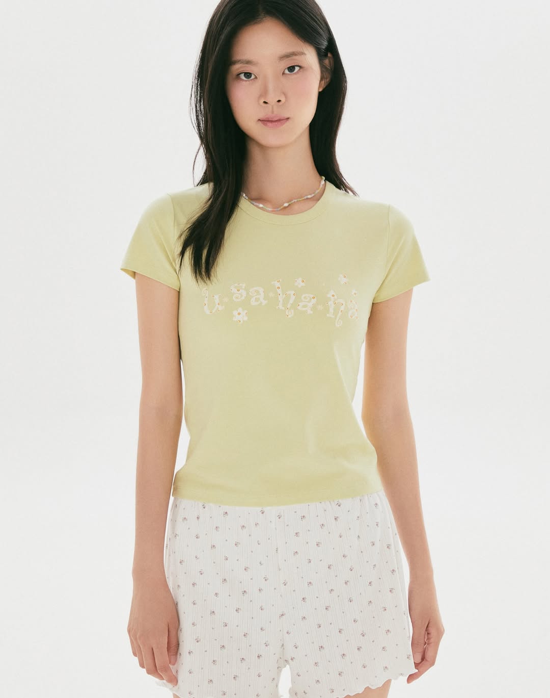 SPAO X USAHANA SLIMFIT TSHIRT (GREEN)