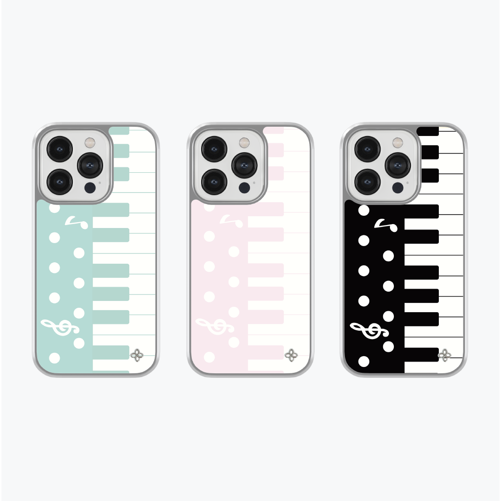Piano Phonecase (Glass Silver)