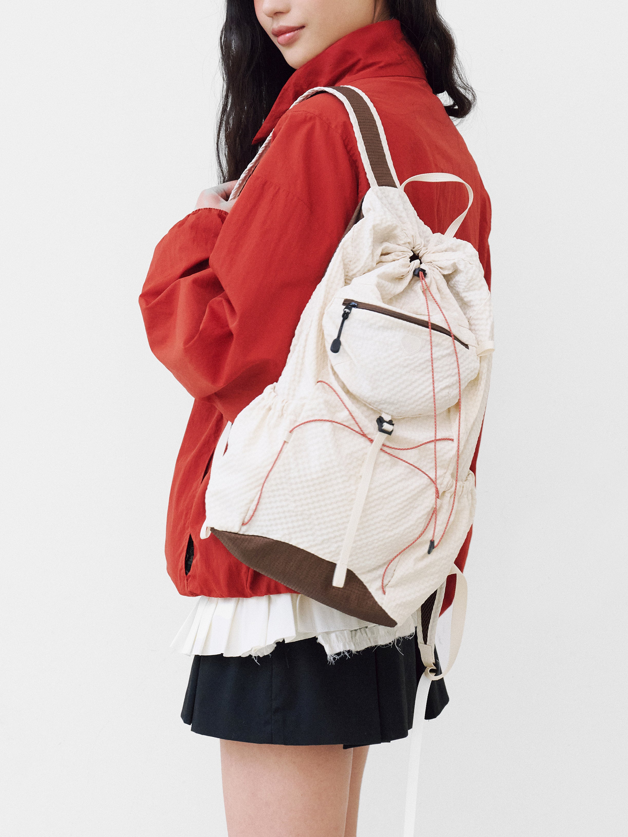 AIRY POCKET BACKPACK (BUTTER)