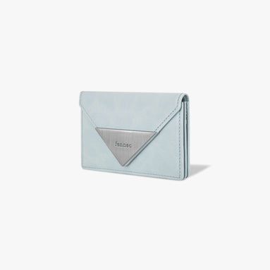 TRIANGLE ACCORDION POCKET (LEOPARD MINT)