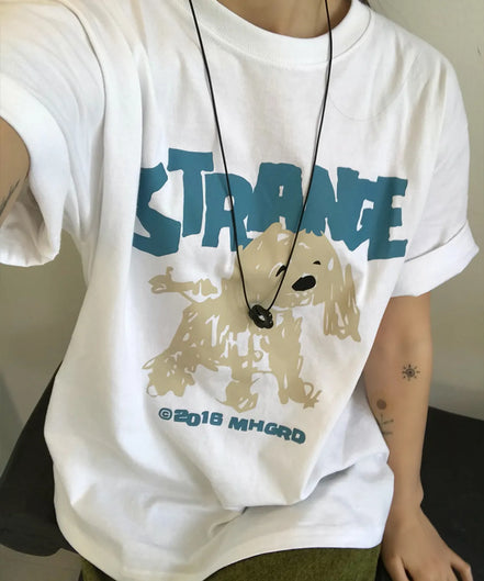 Strange Puppy Tee (4 Colors)