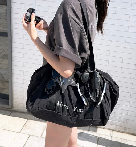 matin kim x laneige cushion + travel bag