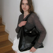 Merci Shoulder Bag (Black)