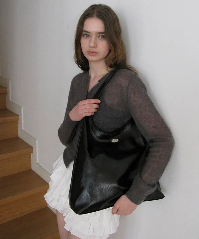 Merci Shoulder Bag (Black)