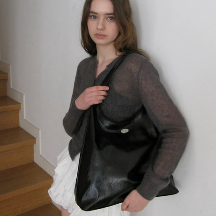 Merci Shoulder Bag (Black)