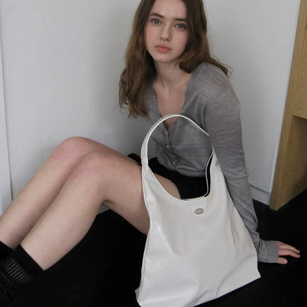 Merci Shoulder Bag (Ivory)