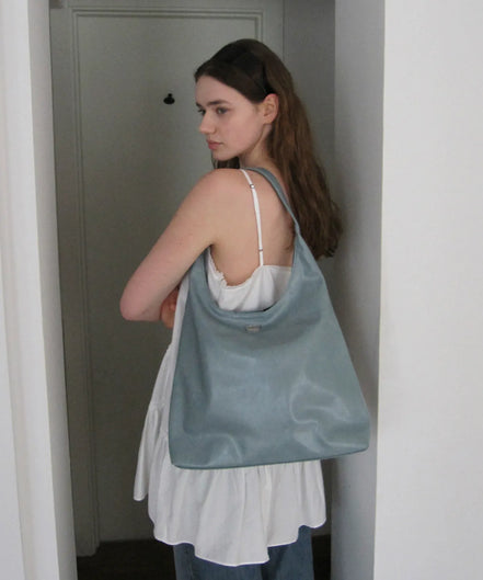 Merci Shoulder Bag (Blue)