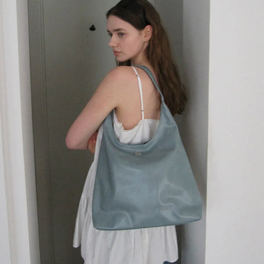 Merci Shoulder Bag (Blue)