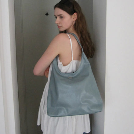 Merci Shoulder Bag (Blue)
