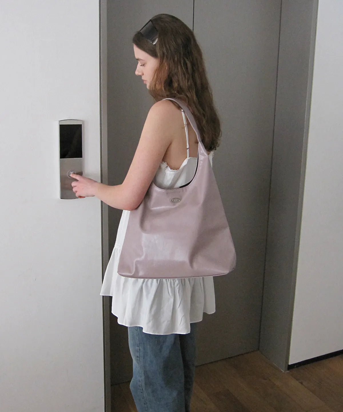 Merci Shoulder Bag (Lavender)