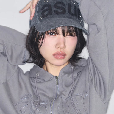 AU PIERCE BALL CAP (CHARCOAL)